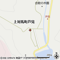 長崎県対馬市上対馬町芦見185周辺の地図