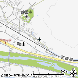 広島県広島市安佐北区白木町秋山1519周辺の地図