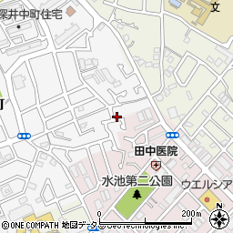 大阪府堺市中区深井中町467周辺の地図