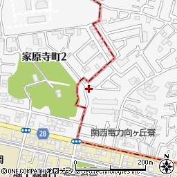 大阪府堺市中区深井中町880-46周辺の地図