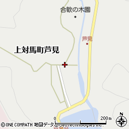 長崎県対馬市上対馬町芦見149周辺の地図