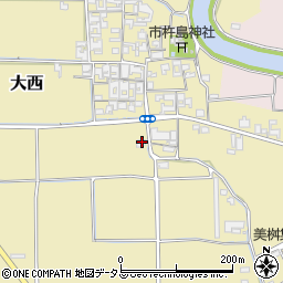 奈良県桜井市大西292周辺の地図