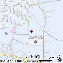 広島県福山市駅家町上山守383周辺の地図