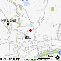 広島県福山市芦田町福田602周辺の地図