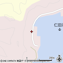 長崎県対馬市上県町犬ケ浦309周辺の地図
