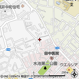 大阪府堺市中区深井中町467-9周辺の地図