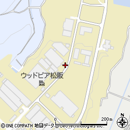 三重県松阪市木の郷町周辺の地図