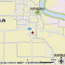 奈良県桜井市大西285周辺の地図