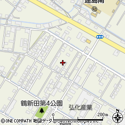 岡山県倉敷市連島町鶴新田1896-1周辺の地図