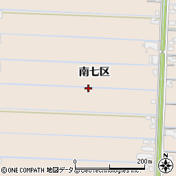 岡山県玉野市南七区周辺の地図