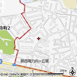 大阪府堺市中区深井中町880-24周辺の地図