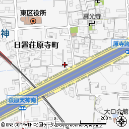 大阪府堺市東区日置荘原寺町226-11周辺の地図