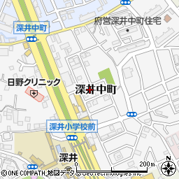 大阪府堺市中区深井中町3231周辺の地図