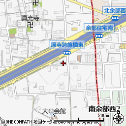 大阪府堺市東区日置荘原寺町413周辺の地図