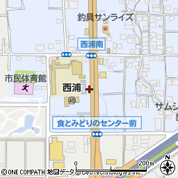 大阪府羽曳野市西浦1091周辺の地図