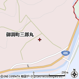 広島県尾道市御調町三郎丸1222周辺の地図
