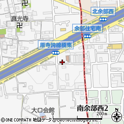 大阪府堺市東区日置荘原寺町403周辺の地図