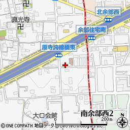 大阪府堺市東区日置荘原寺町403-1周辺の地図