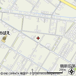 岡山県倉敷市連島町鶴新田周辺の地図