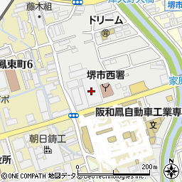 株式会社アスト中本　鳳営業所周辺の地図