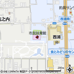大阪府羽曳野市西浦1047周辺の地図