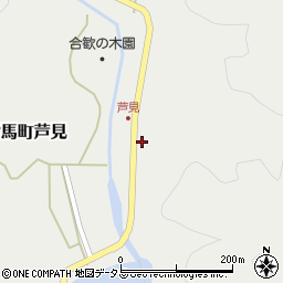 長崎県対馬市上対馬町芦見579周辺の地図