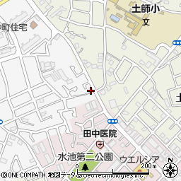 大阪府堺市中区深井中町337-13周辺の地図