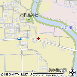 奈良県桜井市大西279周辺の地図