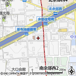 大阪府堺市東区日置荘原寺町401周辺の地図