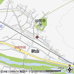 広島県広島市安佐北区白木町秋山1468周辺の地図