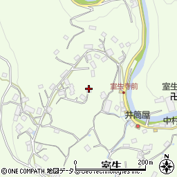 奈良県宇陀市室生375周辺の地図