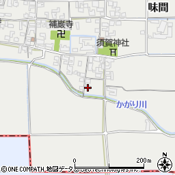 奈良県磯城郡田原本町味間792周辺の地図