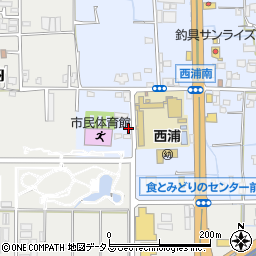 大阪府羽曳野市西浦1049周辺の地図