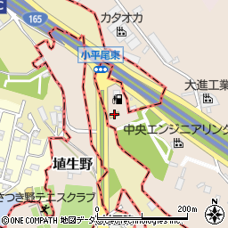ファミリーマート羽曳野埴生野店周辺の地図