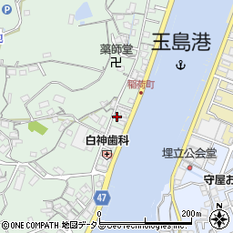 岡山県倉敷市玉島柏島763-1周辺の地図