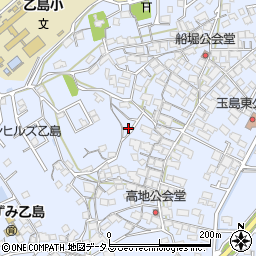 岡山県倉敷市玉島乙島3089周辺の地図
