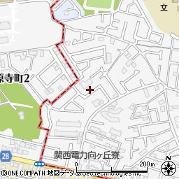 大阪府堺市中区深井中町880-77周辺の地図