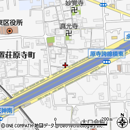 大阪府堺市東区日置荘原寺町550周辺の地図