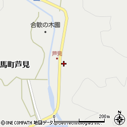 長崎県対馬市上対馬町芦見578周辺の地図