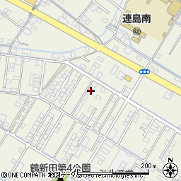 岡山県倉敷市連島町鶴新田1900周辺の地図