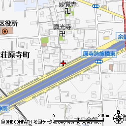 大阪府堺市東区日置荘原寺町541周辺の地図