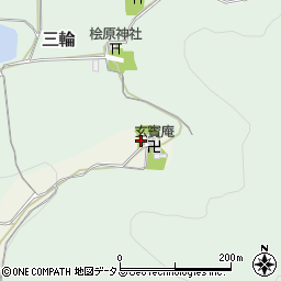 奈良県桜井市茅原374周辺の地図