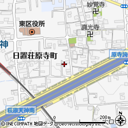大阪府堺市東区日置荘原寺町226-23周辺の地図