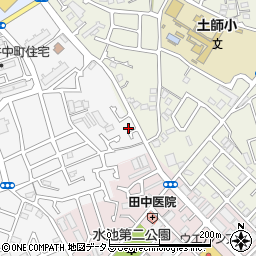 大阪府堺市中区深井中町337-25周辺の地図