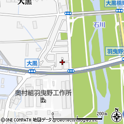 藤原興産保険事務所駐車場周辺の地図