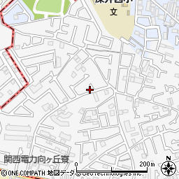 大阪府堺市中区深井中町984-10周辺の地図