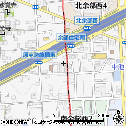 大阪府堺市東区日置荘原寺町406周辺の地図