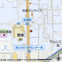 大阪府羽曳野市西浦1156-1周辺の地図