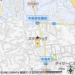 伊藤超短波株式会社　家庭用治療器事業部大阪営業所周辺の地図