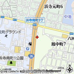 ショウエイ介護タクシー堺営業所周辺の地図